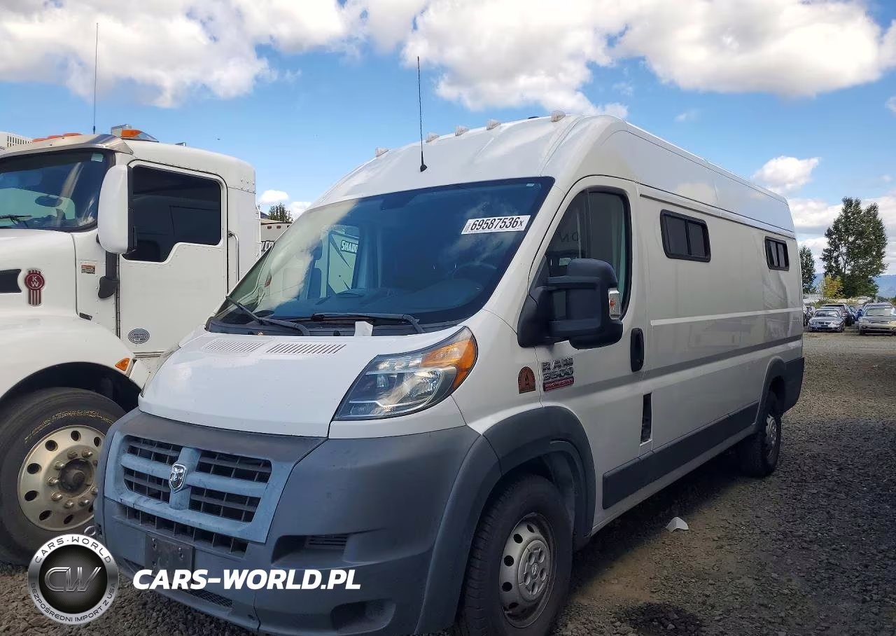 2014 Ram Promaster 3500 3500 High VIN:3C6URVJD2EE125836 - 1