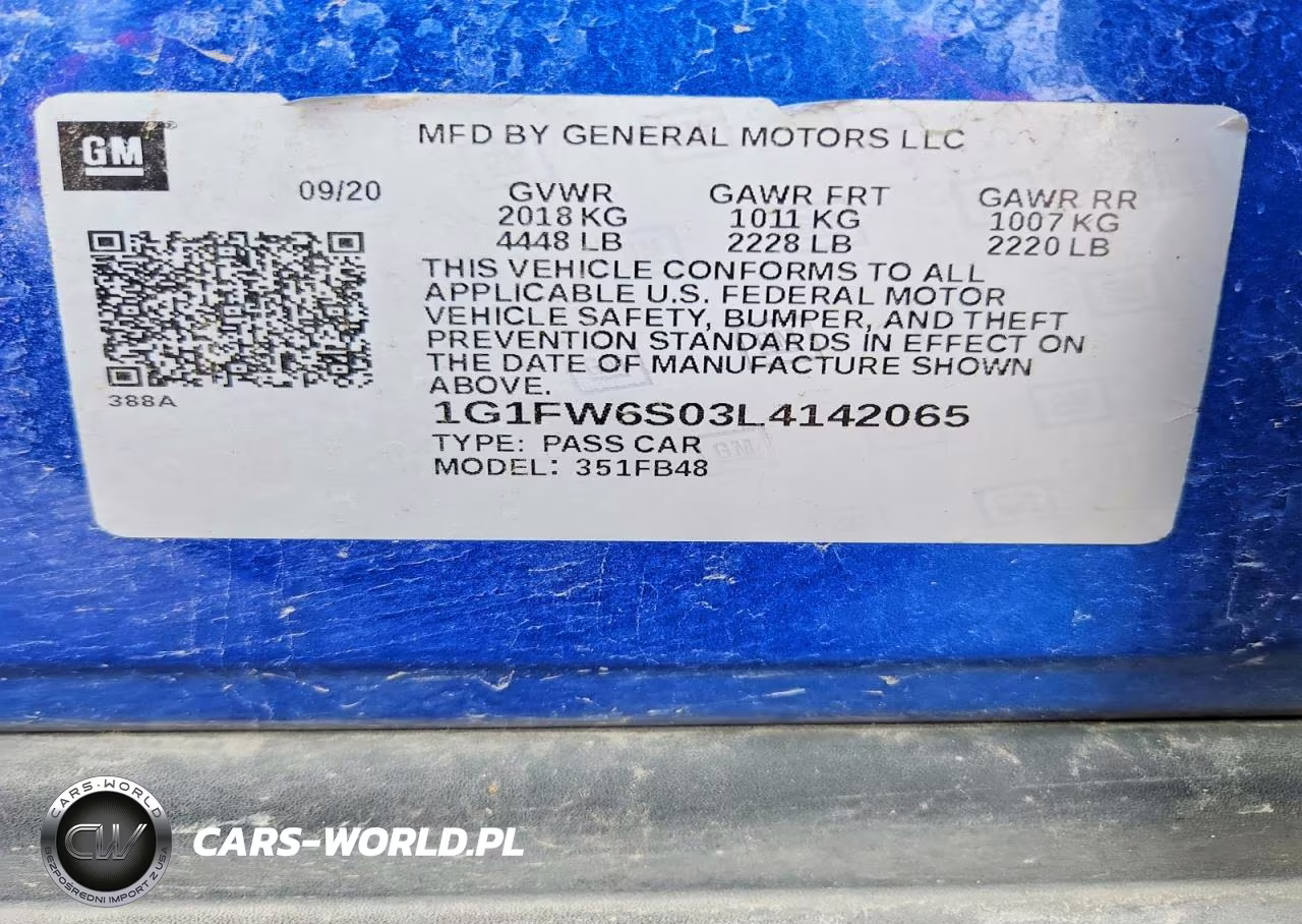 2020 Chevrolet Bolt Ev Lt VIN:1G1FW6S03L4142065 - 13