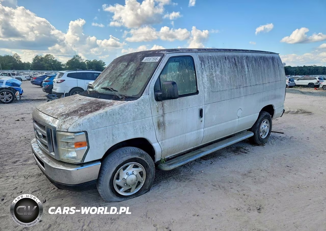 2011 Ford E250 Delivery Van VIN:1FTNE2EW3DDA25876 - 1