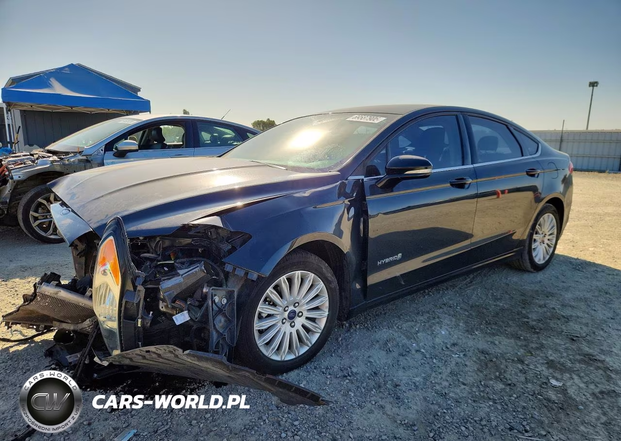 2014 Ford Fusion Se Hybrid VIN:3FA6P0LU9ER214843 - 1