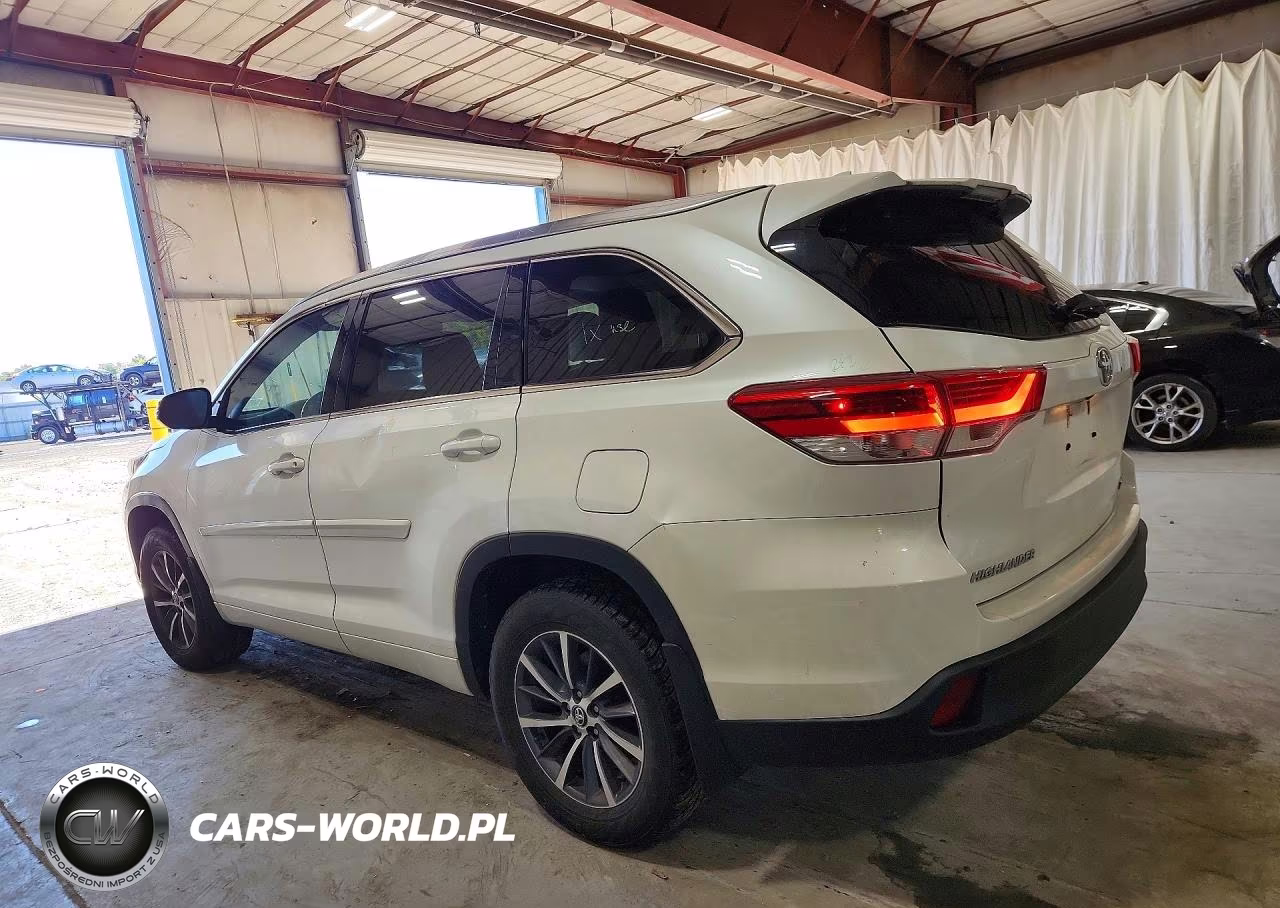 2017 Toyota Highlander Xle VIN:5TDJZRFH9HS476803 - 2