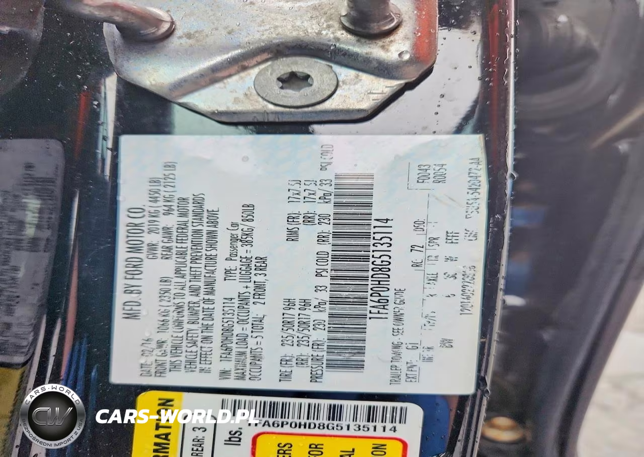 2016 Ford Fusion Se VIN:1FA6P0HD8G5135114 - 12