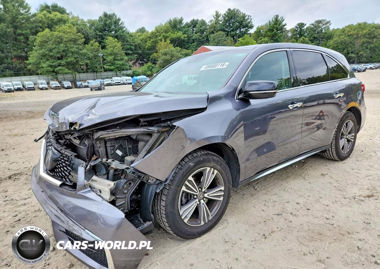 2018 Acura Mdx VIN:5J8YD4H34JL014014 - 1
