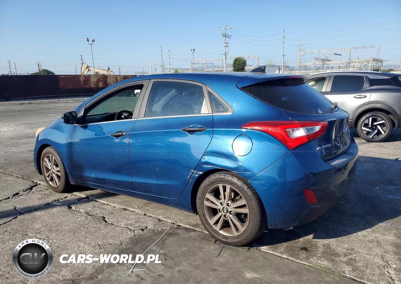 2016 Hyundai Elantra Gt Base VIN:KMHD35LH7GU295877 - 2
