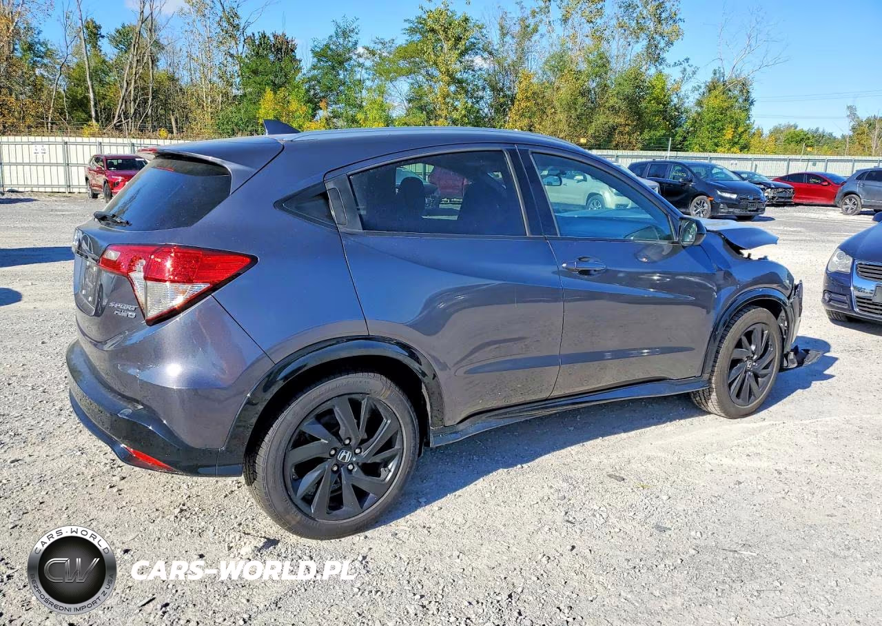2022 Honda Hr-V Sport VIN:3CZRU6H1XNM738690 - 3