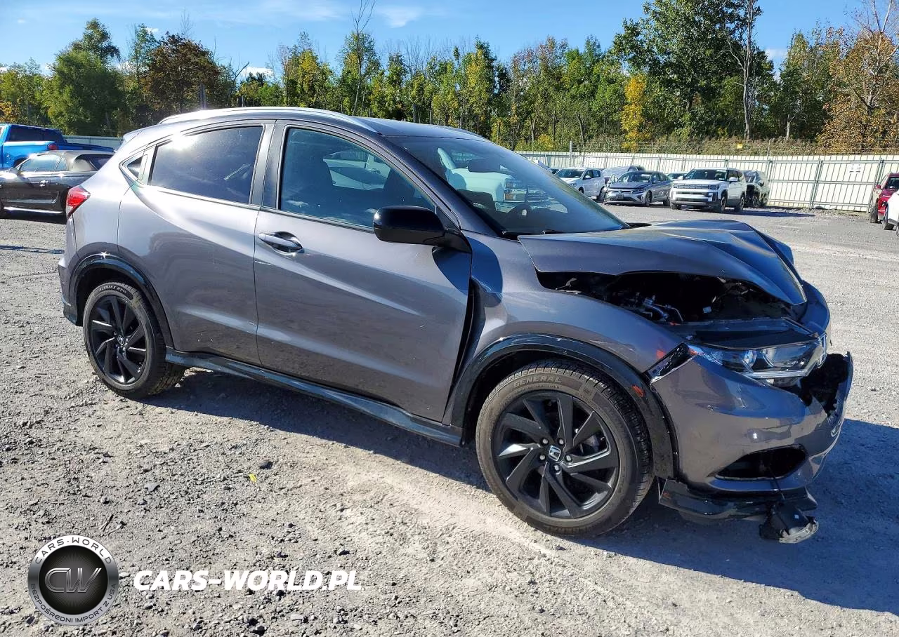 2022 Honda Hr-V Sport VIN:3CZRU6H1XNM738690 - 4