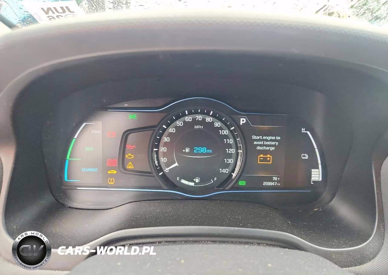 2017 Hyundai Ioniq Sel VIN:KMHC75LC6HU020510 - 9