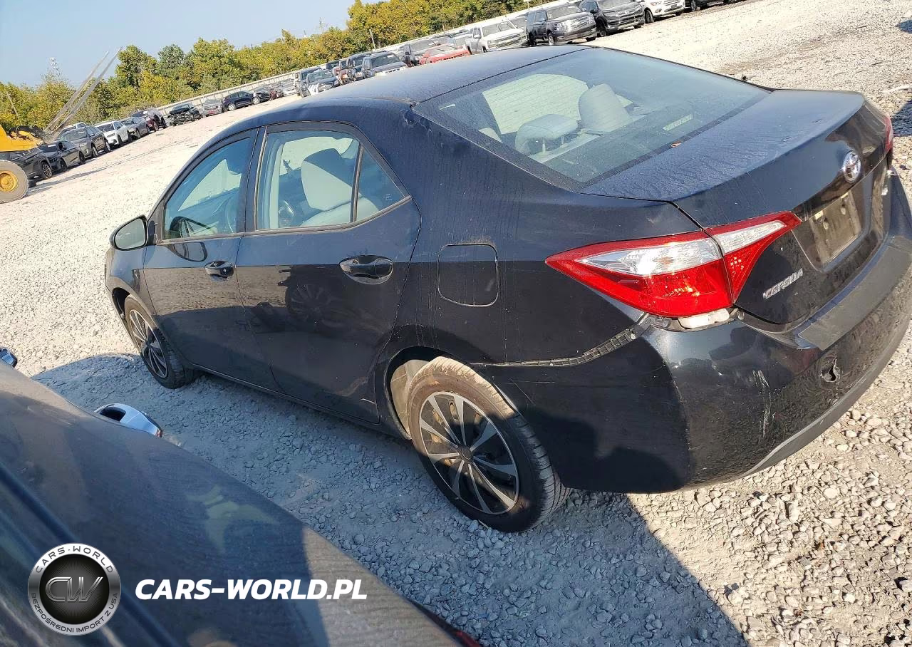2016 Toyota Corolla Le VIN:5YFBURHE5GP468050 - 2
