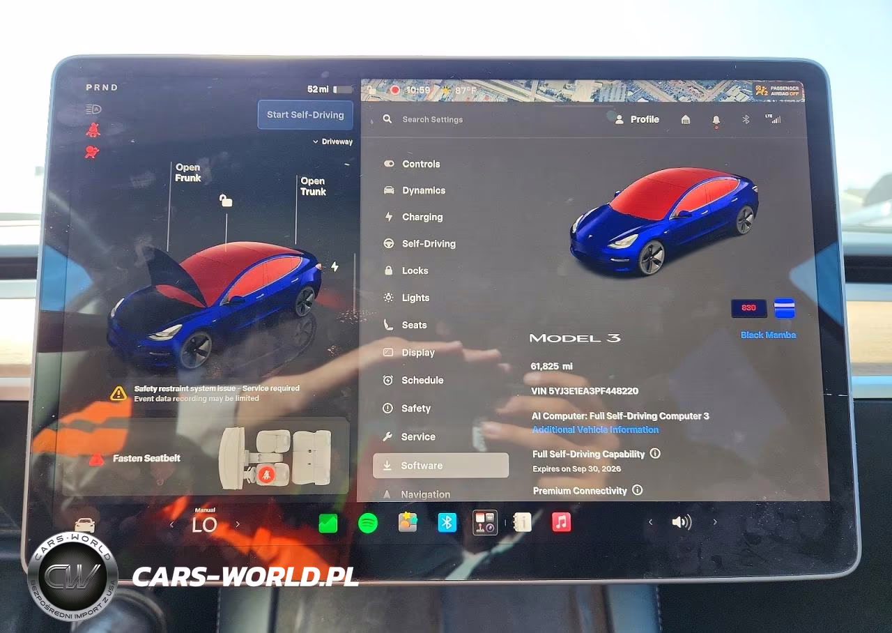 2023 Tesla Model 3 VIN:5YJ3E1EA3PF448220 - 9