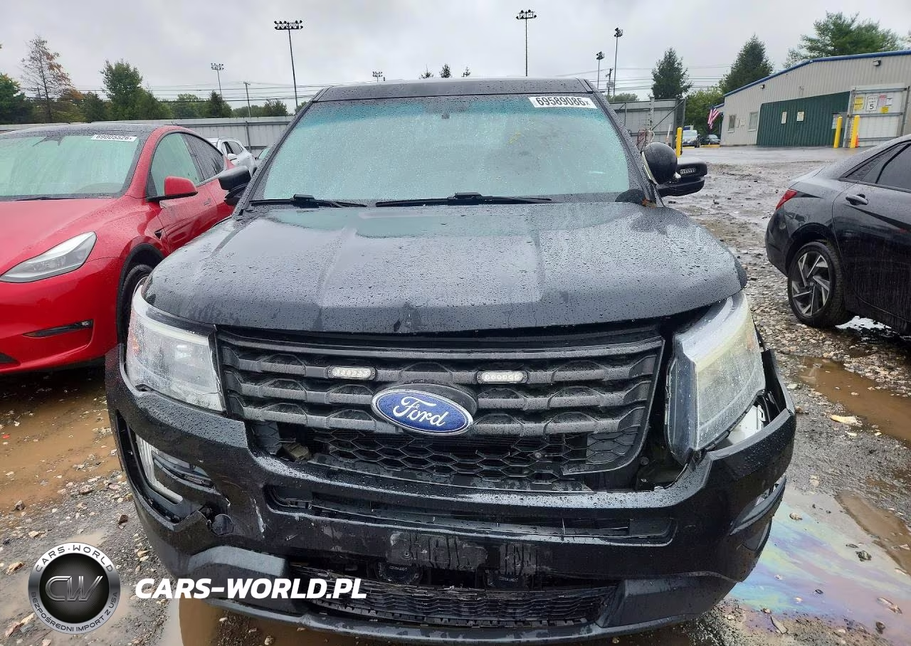 2017 Ford Explorer Police Interceptor VIN:1FM5K8AR7HGD60392 - 5