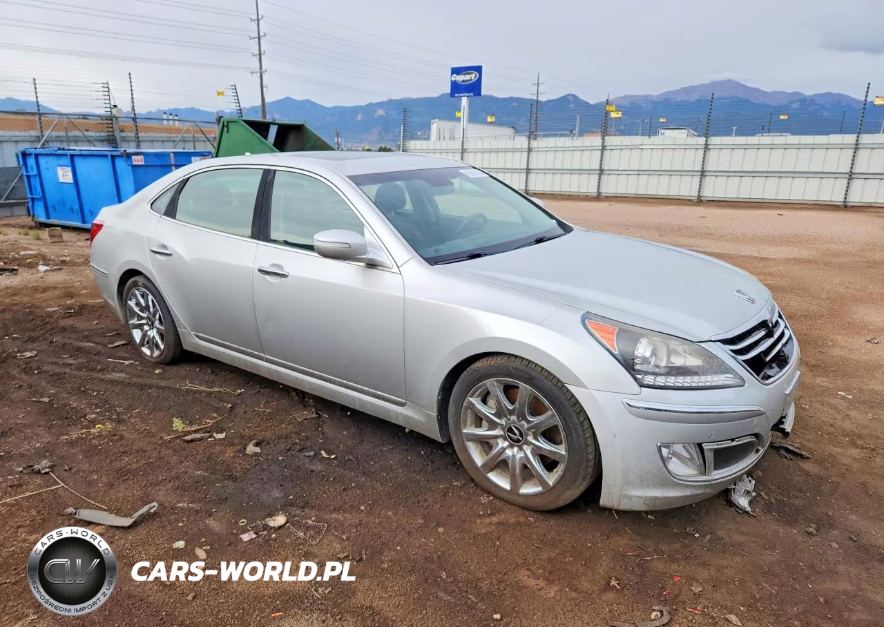 2013 Hyundai Equus Signature VIN:KMHGH4JH2DU072413 - 4