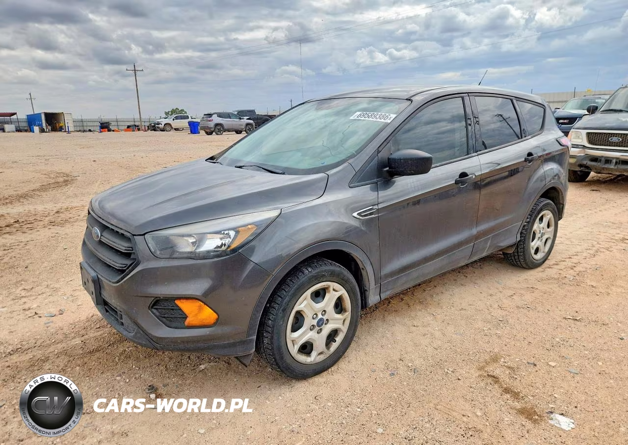 2018 Ford Escape S VIN:1FMCU0F78JUB72448 - 1