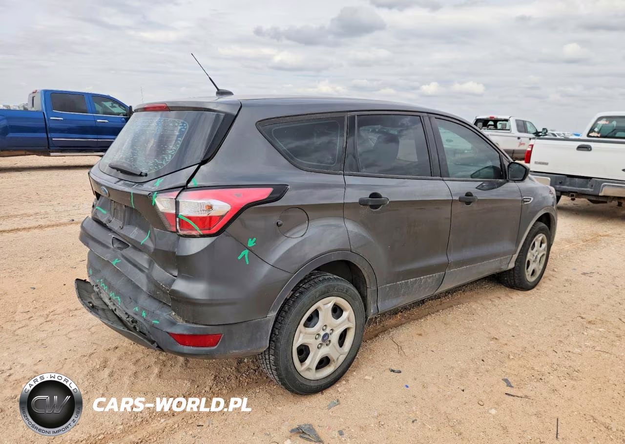 2018 Ford Escape S VIN:1FMCU0F78JUB72448 - 3