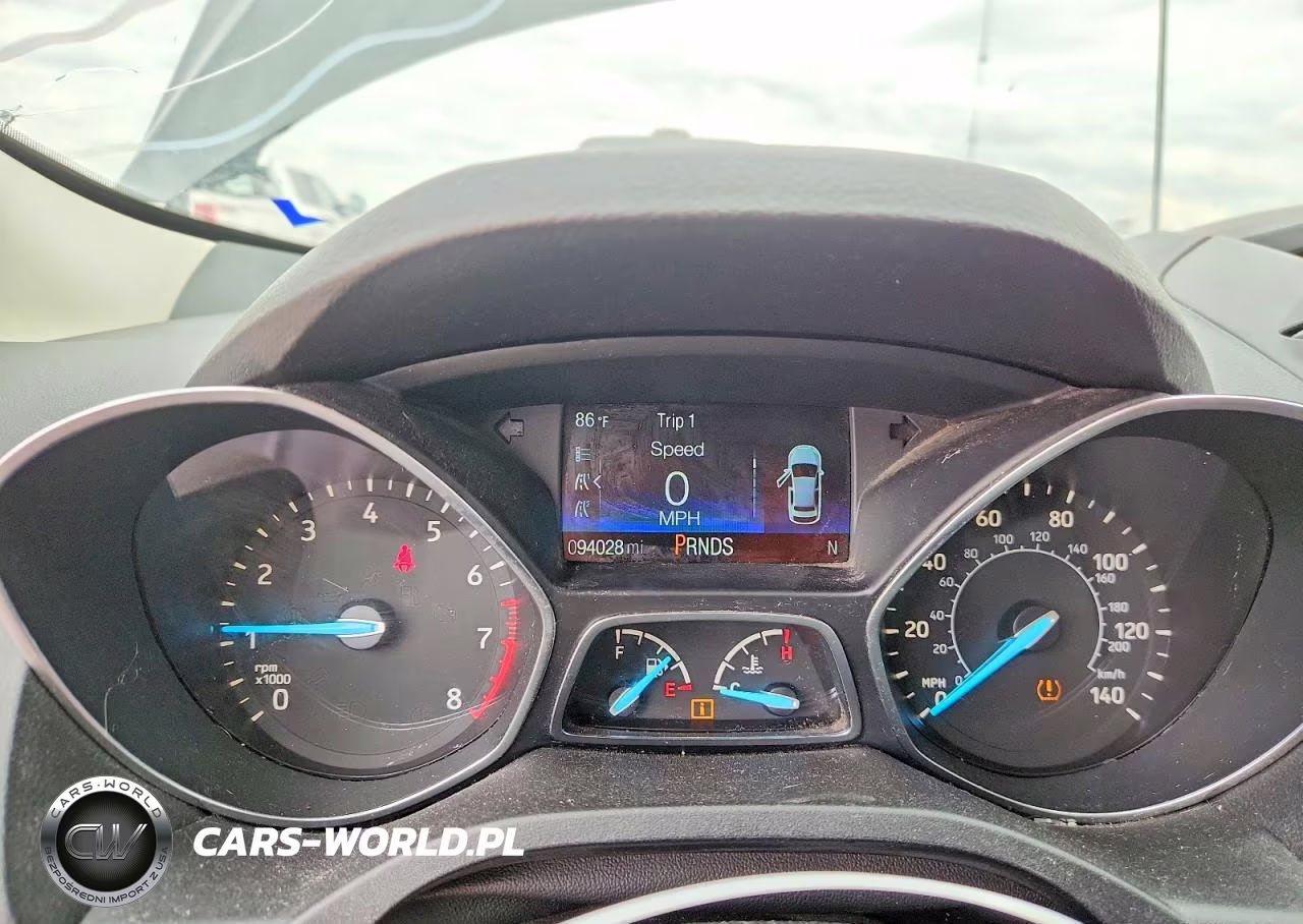 2018 Ford Escape S VIN:1FMCU0F78JUB72448 - 9