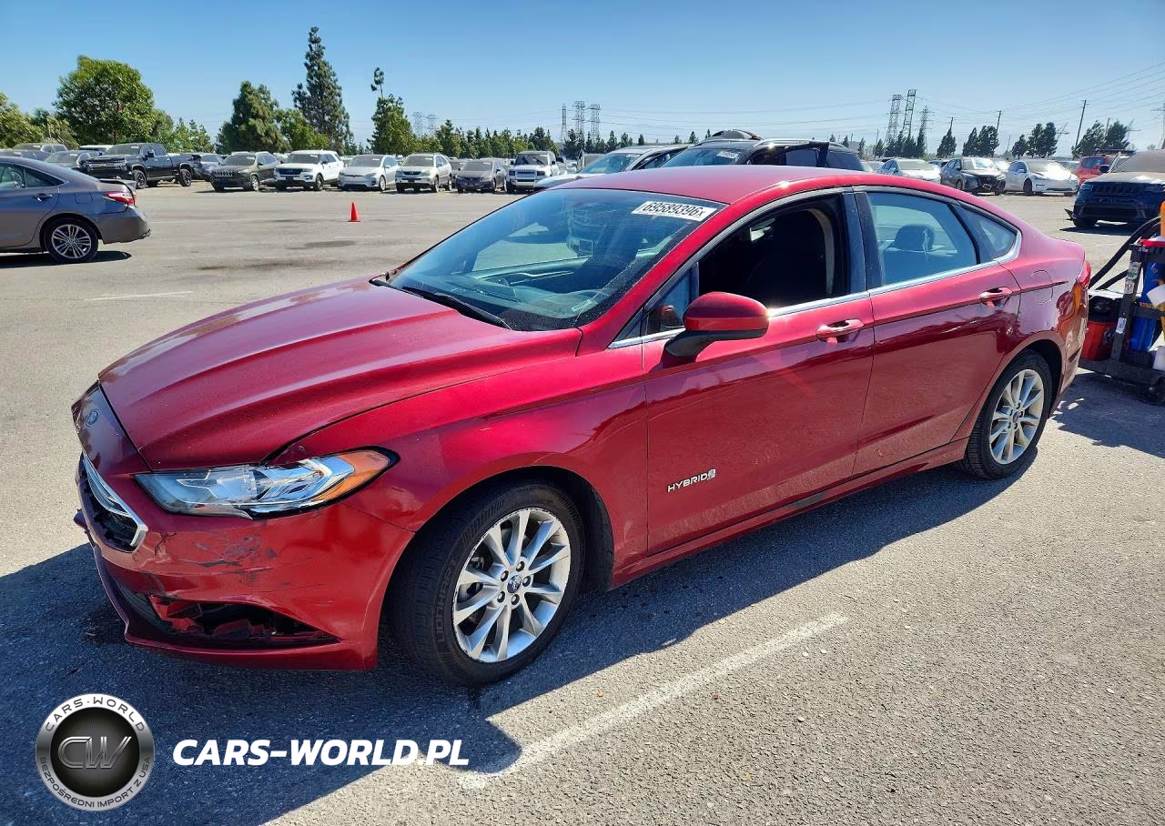 2017 Ford Fusion Se Hybrid