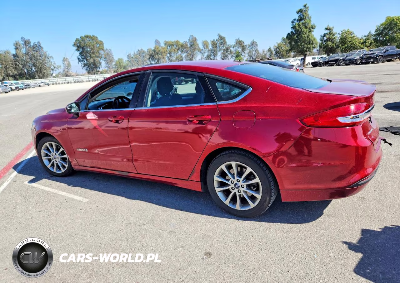 2017 Ford Fusion Se Hybrid VIN:3FA6P0LU2HR231150 - 2