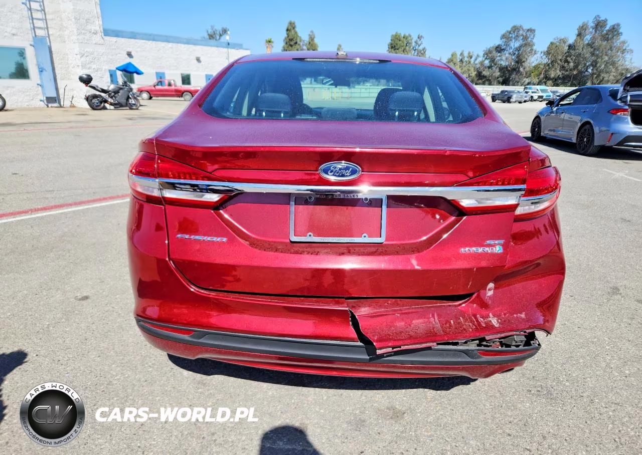 2017 Ford Fusion Se Hybrid VIN:3FA6P0LU2HR231150 - 6
