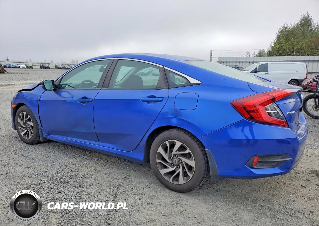 2016 Honda Civic Ex VIN:19XFC2F77GE206919 - 2