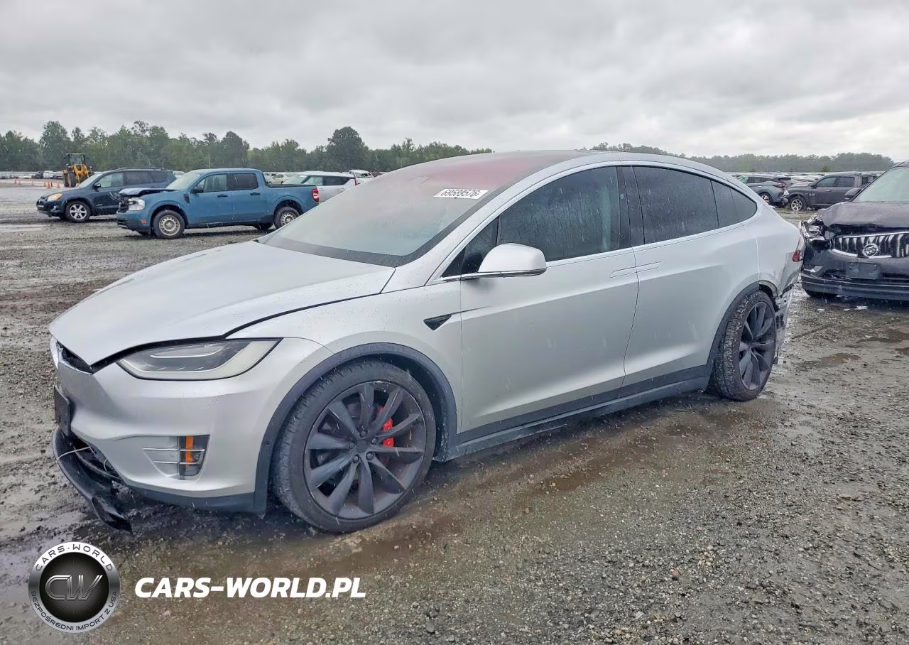 2017 Tesla Model X VIN:5YJXCDE48HF056158 - 1