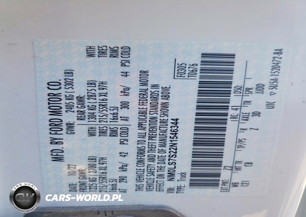 2022 Ford Transit Connect Xl Delivery Van VIN:NM0LS7S22N1546344 - 13