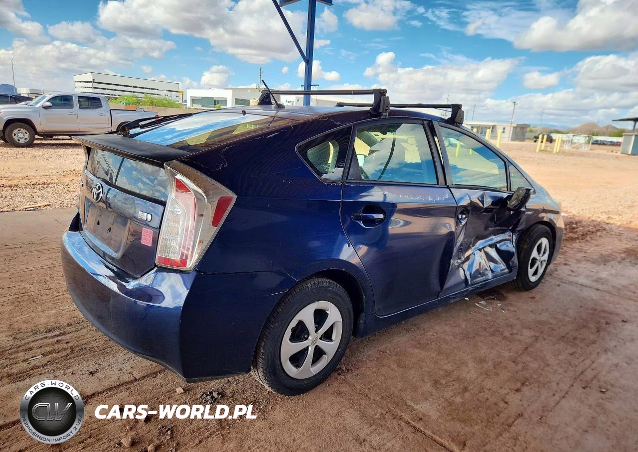 2012 Toyota Prius Two VIN:JTDKN3DU7C1541067 - 3