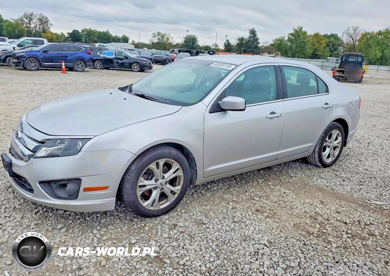2012 Ford Fusion Se VIN:3FAHP0HA6CR441587 - 1