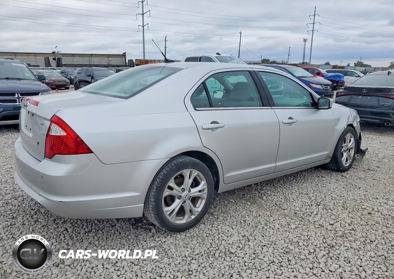 2012 Ford Fusion Se VIN:3FAHP0HA6CR441587 - 3