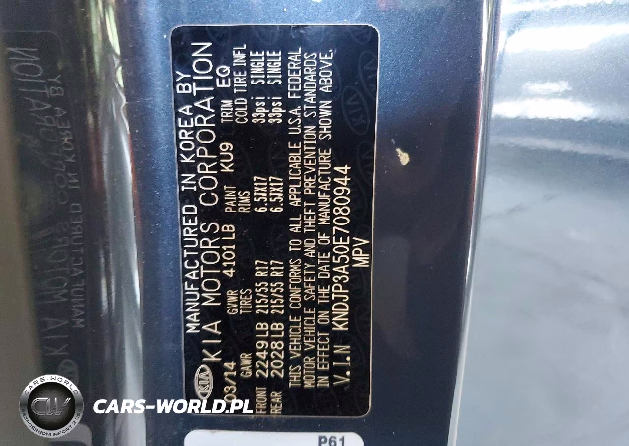 2014 Kia Soul + VIN:KNDJP3A50E7080944 - 12