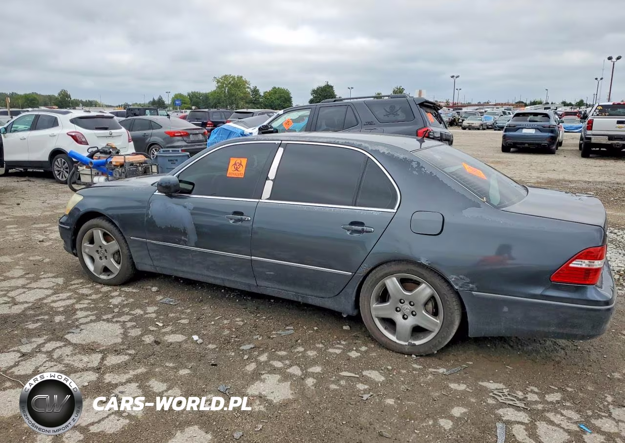 2006 Lexus Ls 430 VIN:JTHBN36FX65037638 - 2