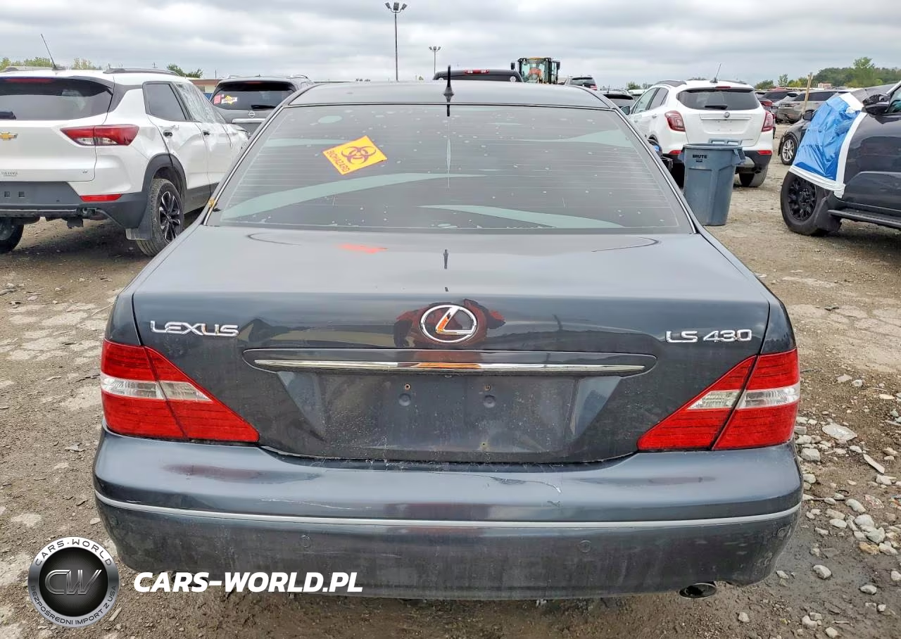 2006 Lexus Ls 430 VIN:JTHBN36FX65037638 - 6