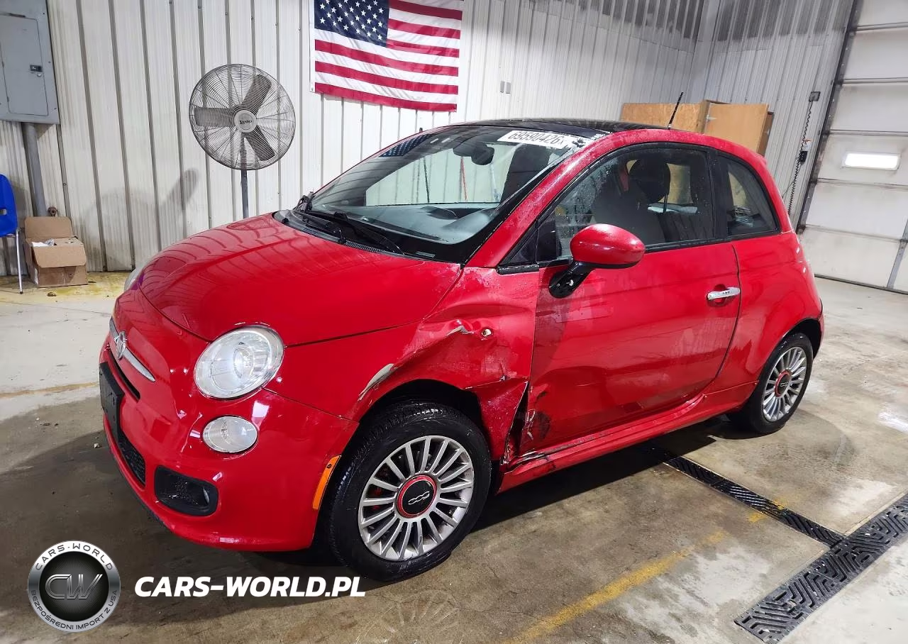 2016 Fiat 500 Sport VIN:3C3CFFBR9GT184415 - 1