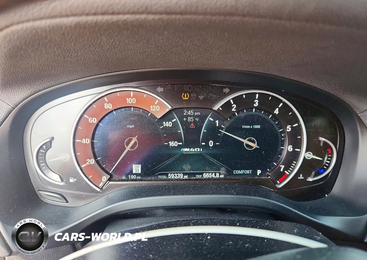 2019 BMW X3 xDrivem40I VIN:5UXTS3C57K0Z08351 - 9