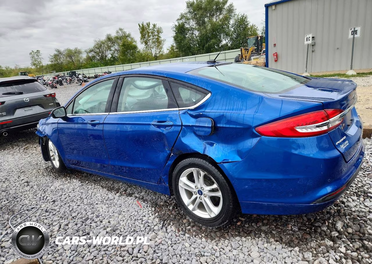2018 Ford Fusion Se VIN:3FA6P0HD6JR255885 - 2