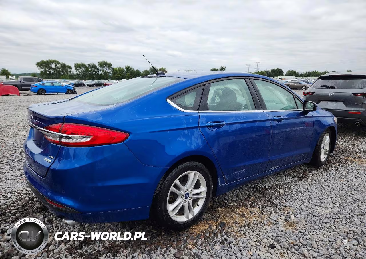 2018 Ford Fusion Se VIN:3FA6P0HD6JR255885 - 3