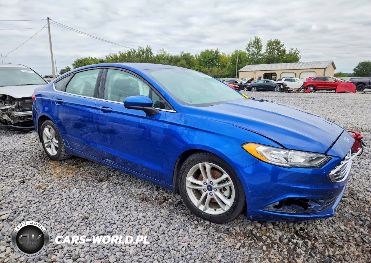 2018 Ford Fusion Se VIN:3FA6P0HD6JR255885 - 4