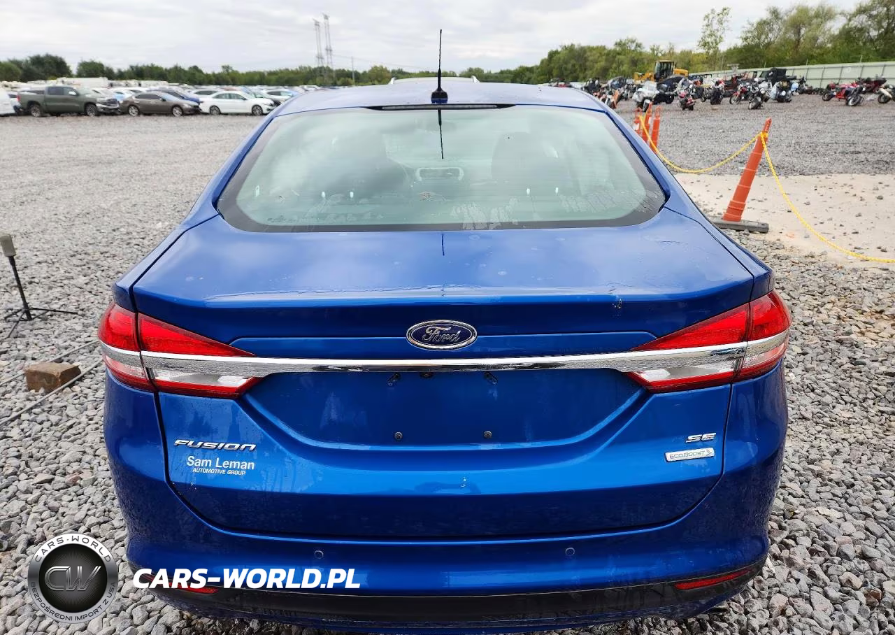 2018 Ford Fusion Se VIN:3FA6P0HD6JR255885 - 6