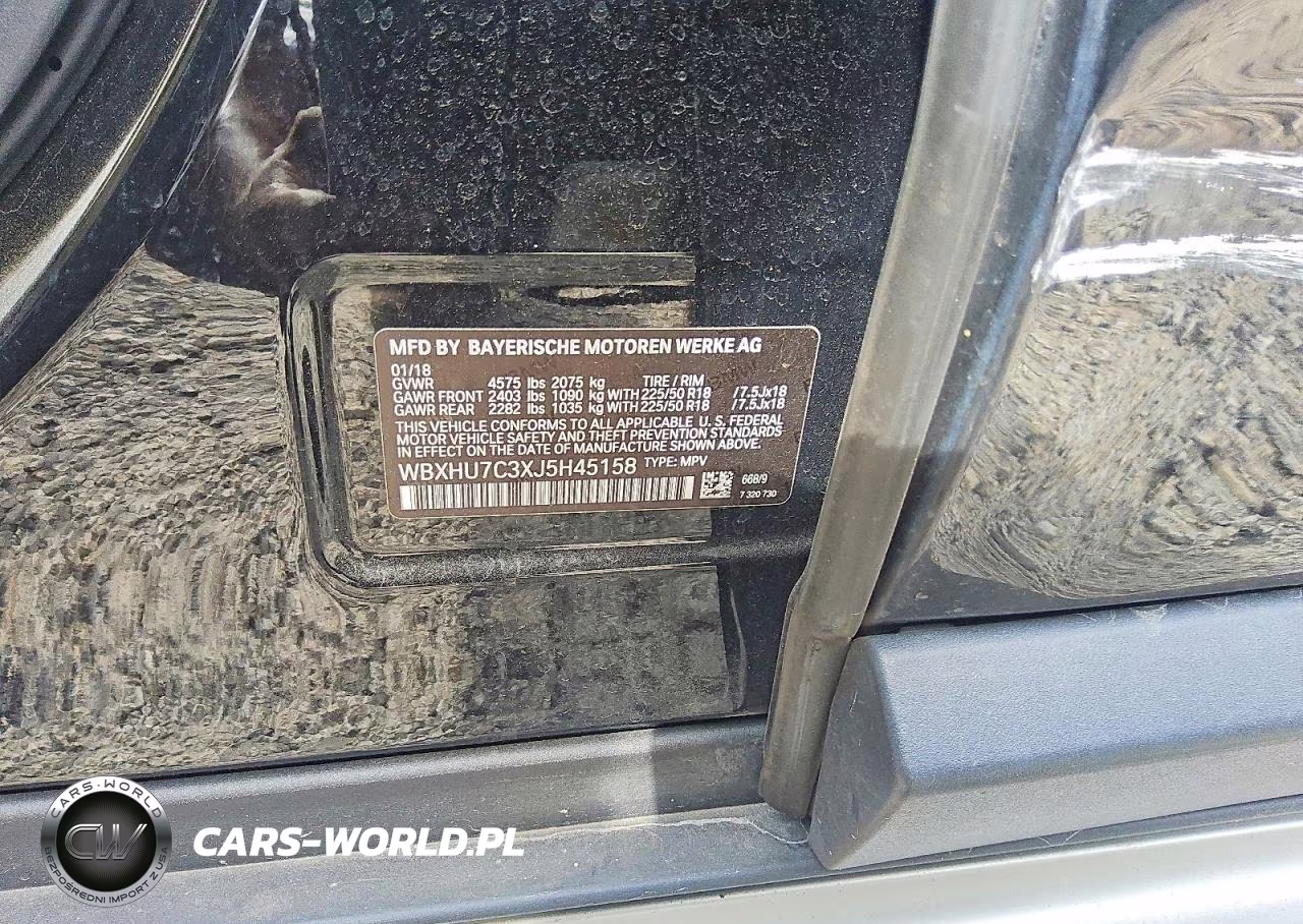 2018 BMW X1 Sdrive28I VIN:WBXHU7C3XJ5H45158 - 13