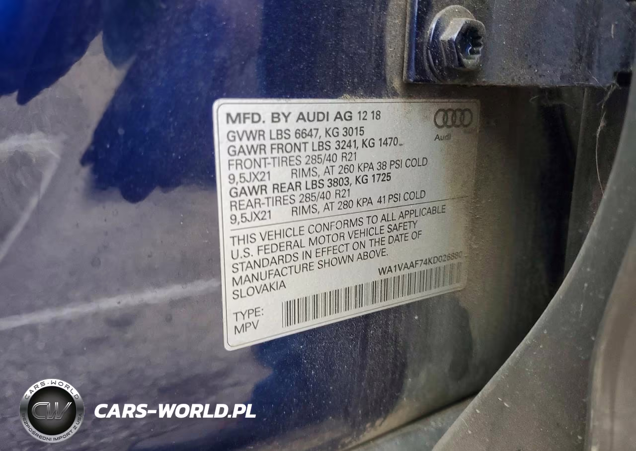 2019 Audi Q7 Prestige VIN:WA1VAAF74KD026880 - 13