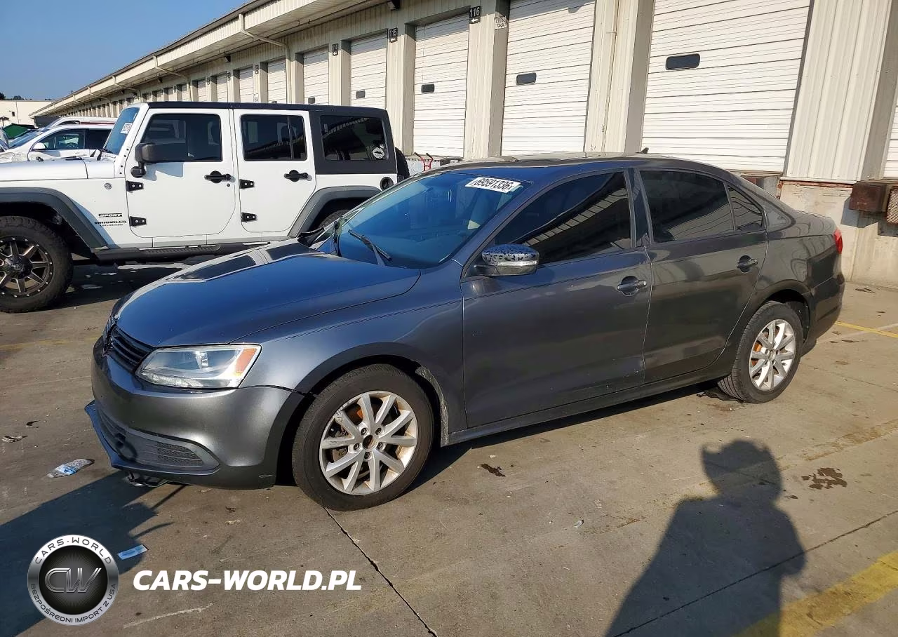 2012 Volkswagen Jetta Se VIN:3VWDP7AJXCM300155 - 1