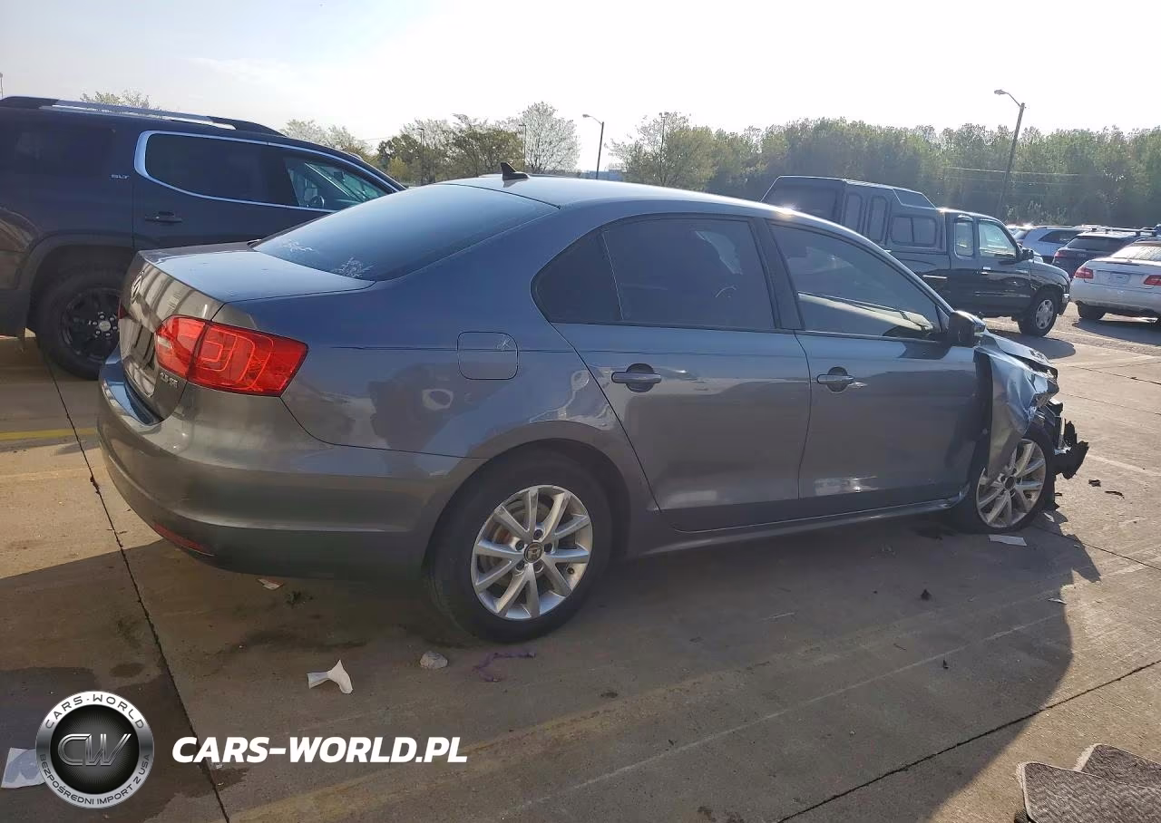 2012 Volkswagen Jetta Se VIN:3VWDP7AJXCM300155 - 3