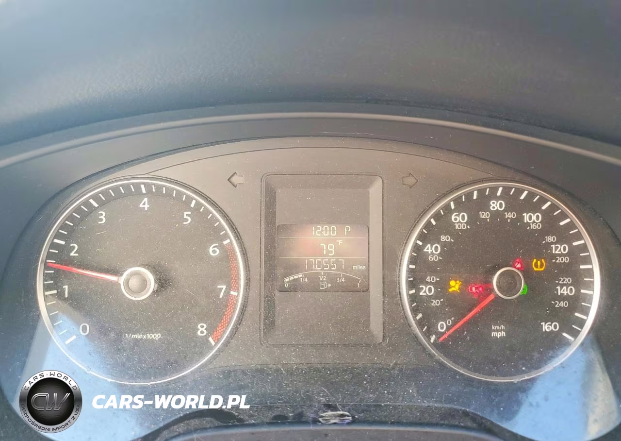 2012 Volkswagen Jetta Se VIN:3VWDP7AJXCM300155 - 9