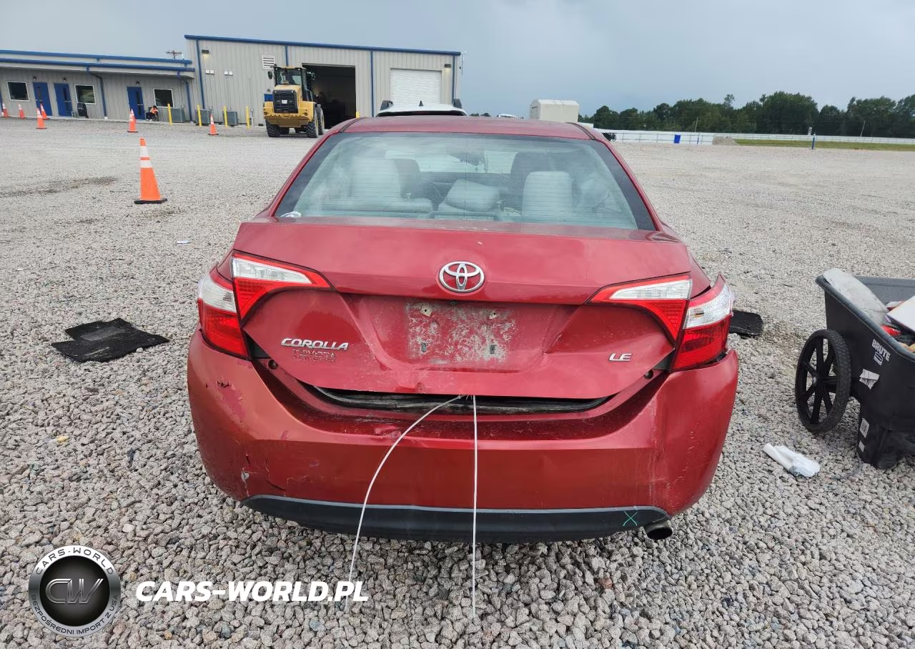 2015 Toyota Corolla Le VIN:2T1BURHE3FC476727 - 6