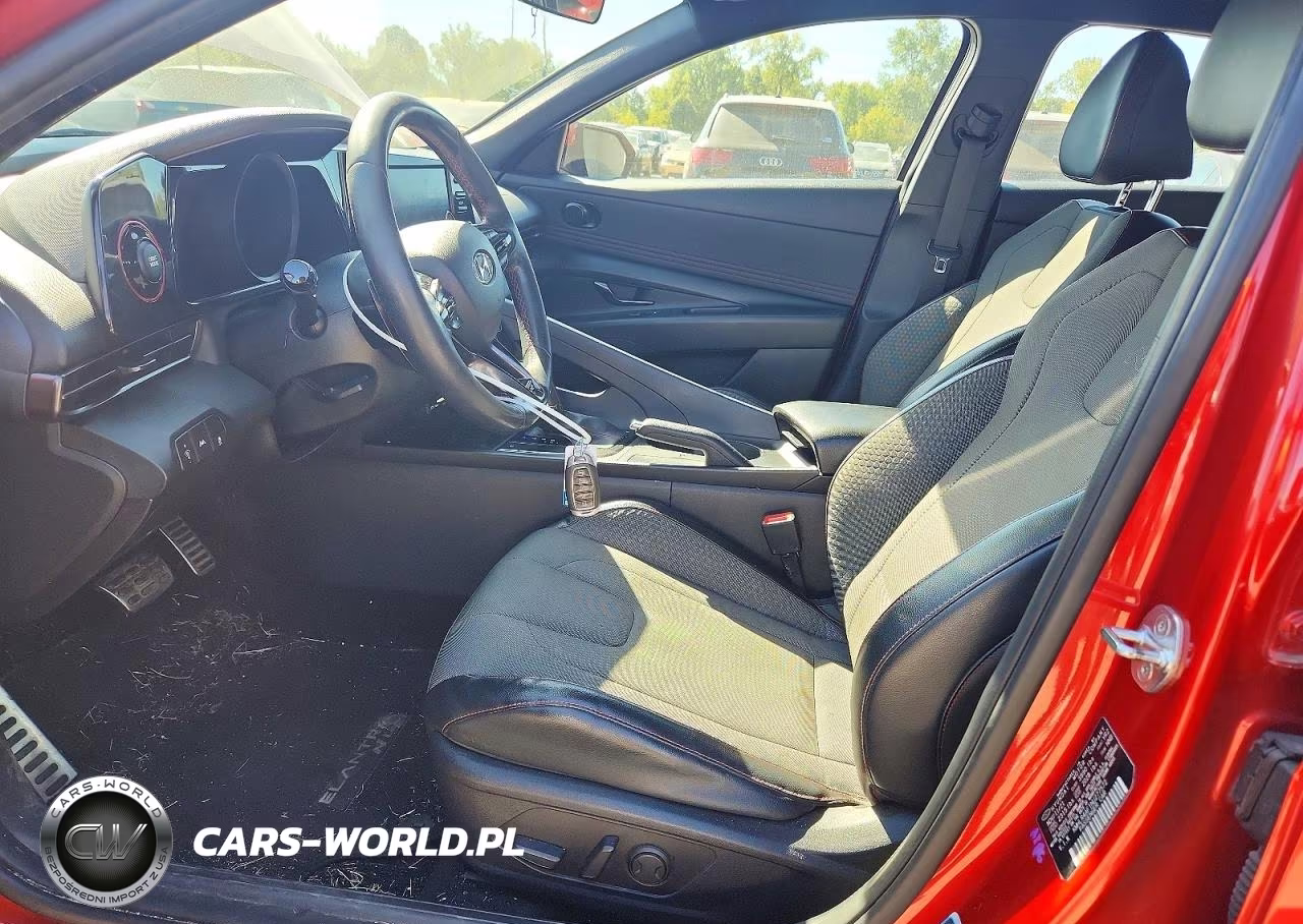 2022 Hyundai Elantra N Line VIN:KMHLR4AF1NU277572 - 7