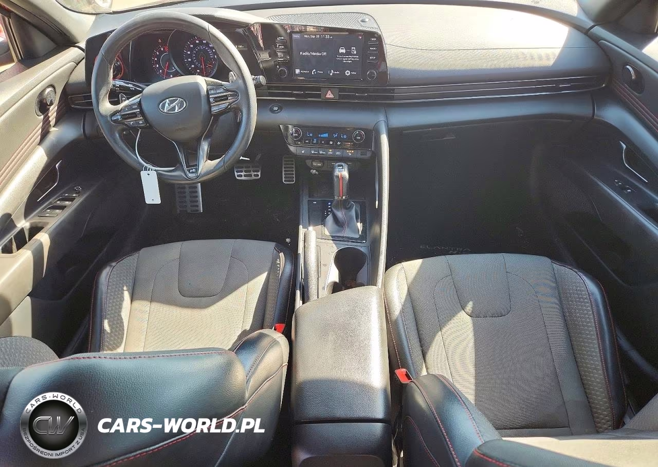 2022 Hyundai Elantra N Line VIN:KMHLR4AF1NU277572 - 8