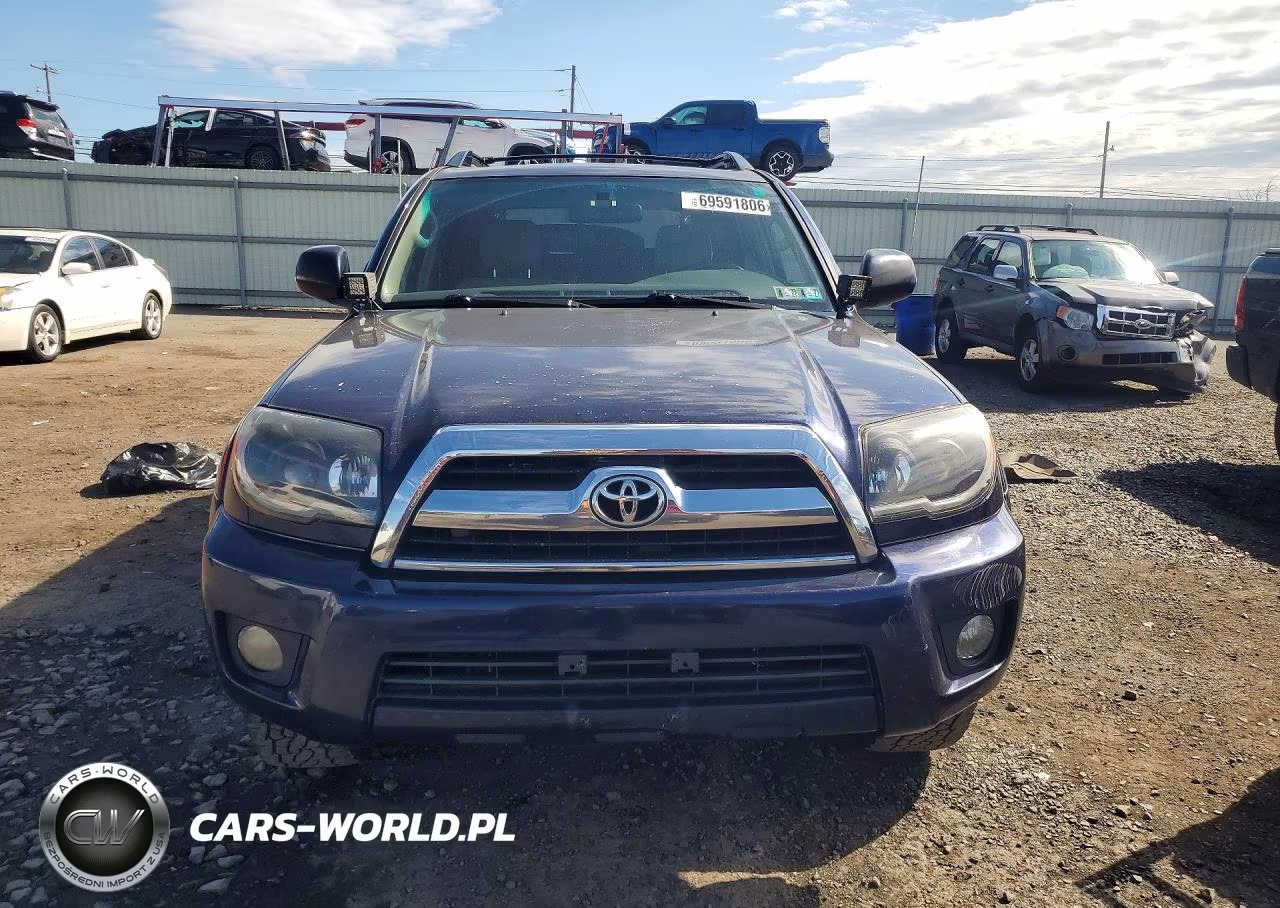 2007 Toyota 4Runner Sr5 VIN:JTEBU14R378087492 - 5