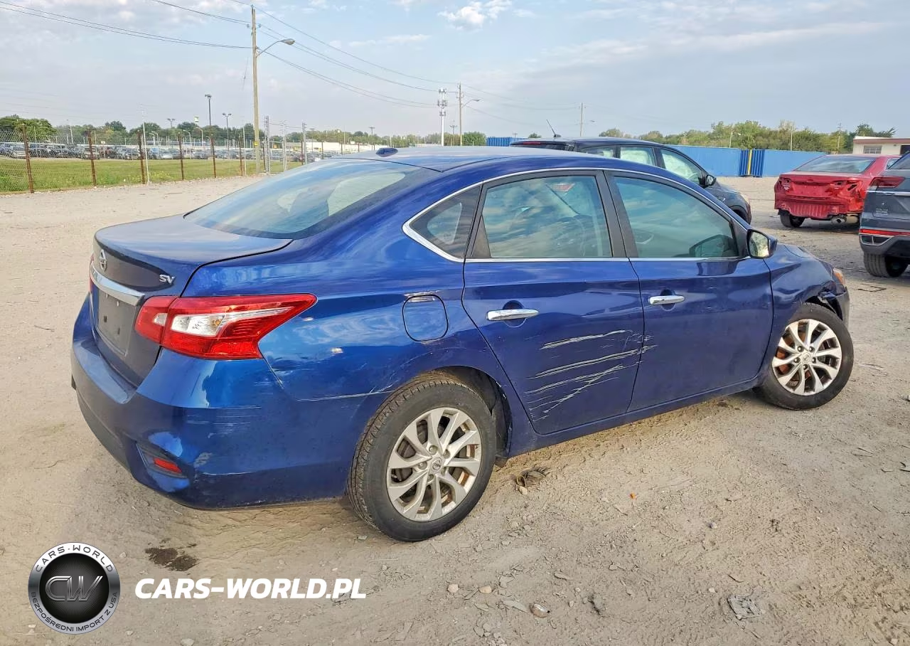 2019 Nissan Sentra Sv VIN:3N1AB7AP5KY308294 - 3