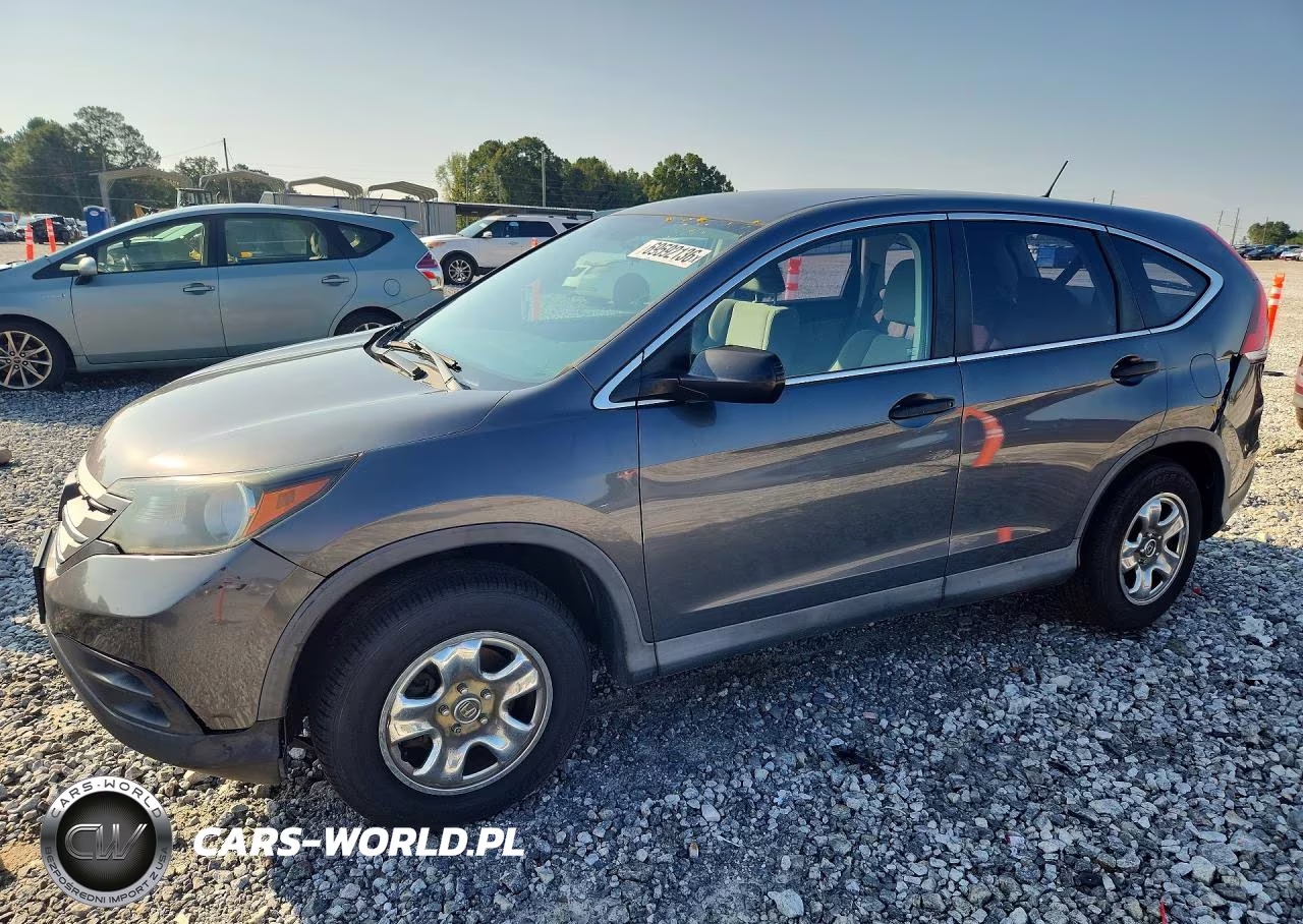 2013 Honda Cr-V Lx VIN:2HKRM4H30DH650943 - 1