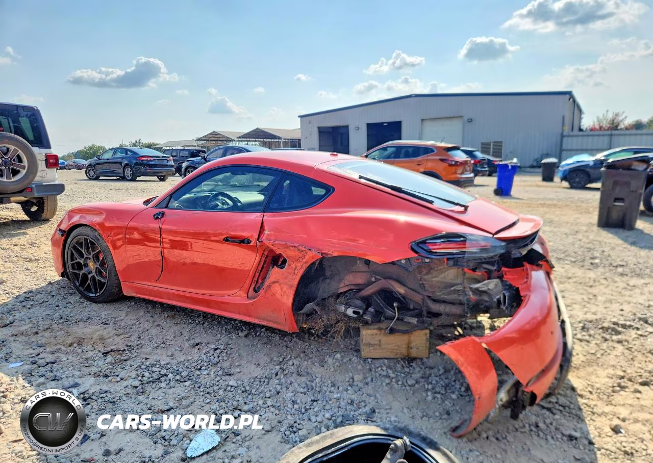 2017 Porsche Cayman S VIN:WP0AB2A84HS285509 - 2