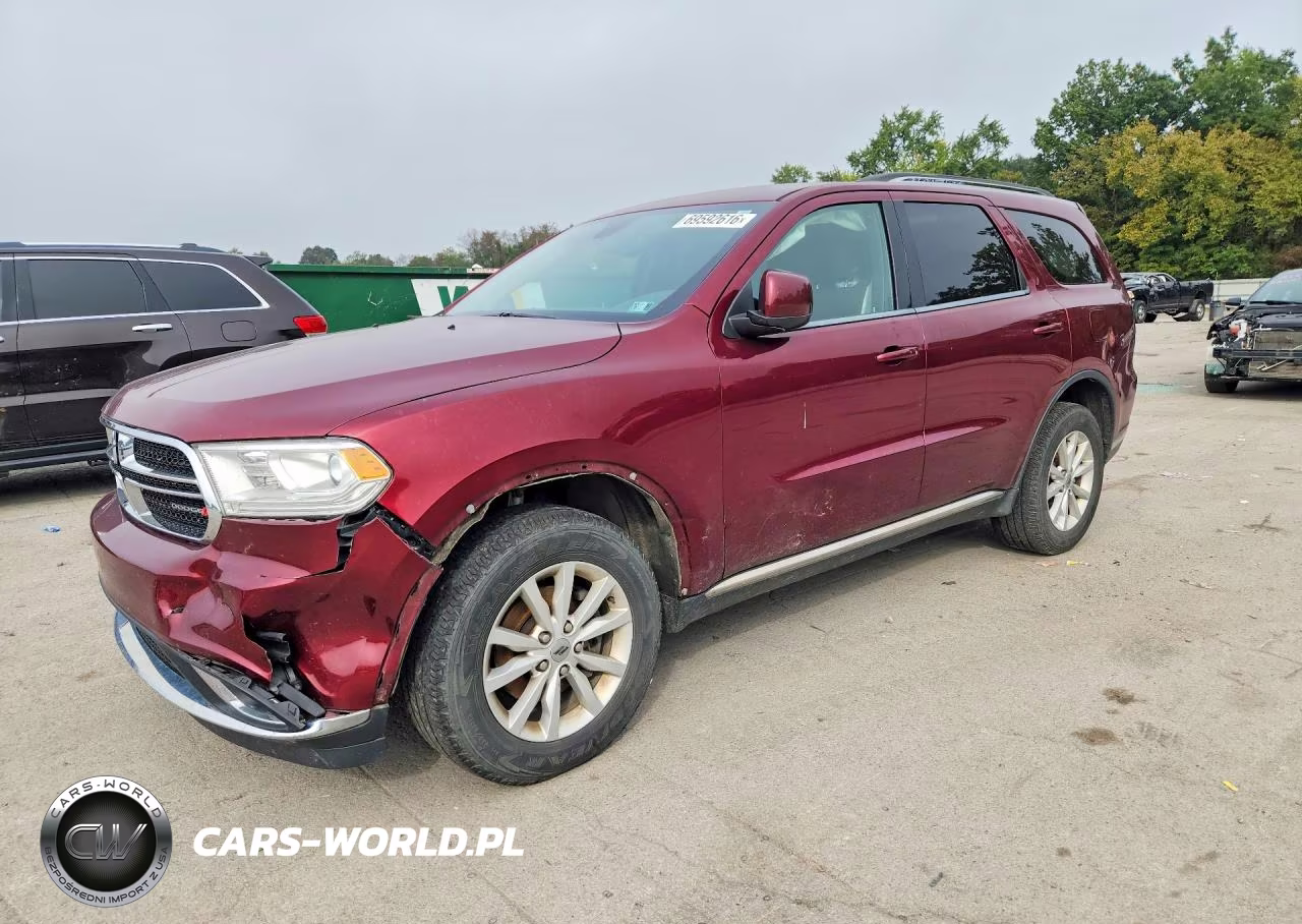 2020 Dodge Durango Sxt VIN:1C4RDJAG6LC120174 - 1