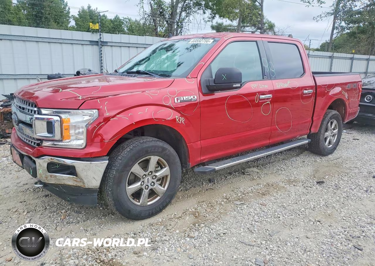 2020 Ford F150 Supercrew VIN:1FTEW1E57LFC30358 - 1